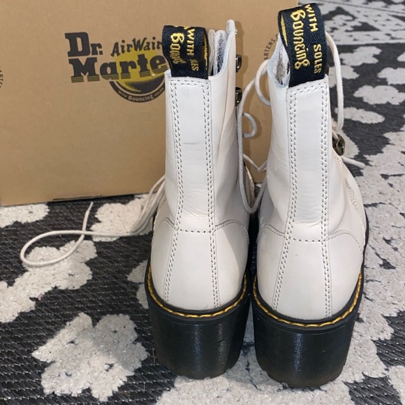 Dr. Martens Leona Combat Boot - Picture 12 of 13